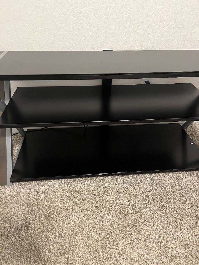 Glass Tv Stand $50 Obo Location : Farmersville