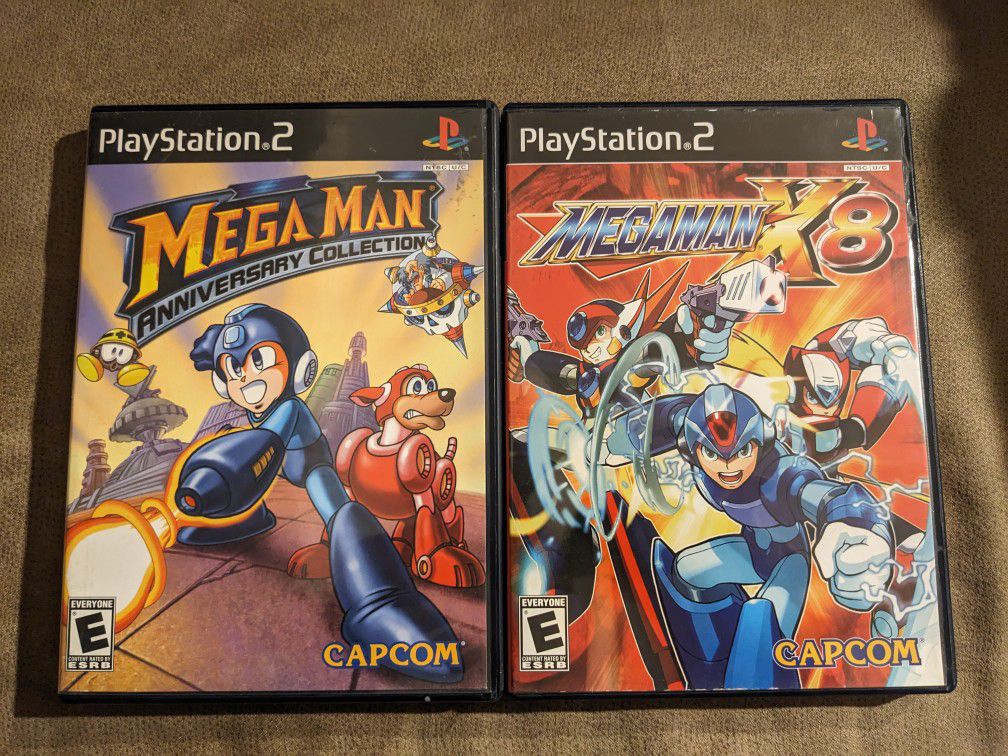Megaman X8 & Anniversary Collection Playstation 2 - PS2 