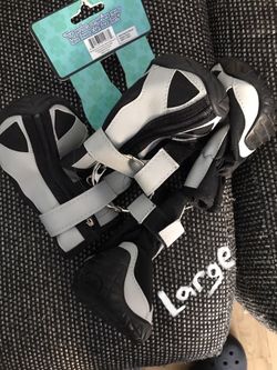 Dog Shoes The 2 Blacks Are Large 