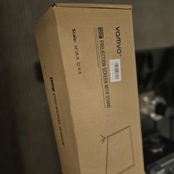 120" Projector Screen In Box