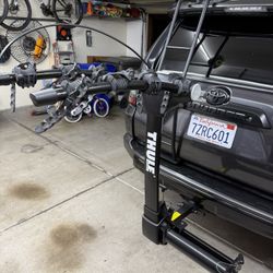 Thule 4 Bike Rack Swing Out 