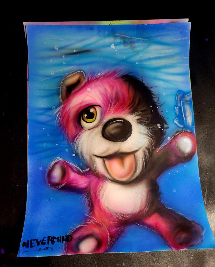 Breaking Bad Pink Bear Art