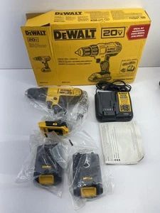 Dewalt 1/2" 20V Drill/Driver Kit DCD771 *New* (WMP020770)