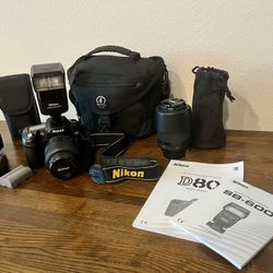 Nikon D80 bundle