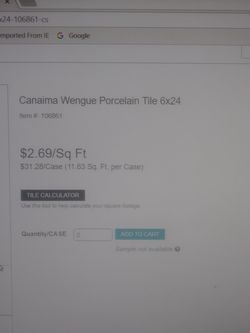 Tile canaima wengue porcelain tile 6x24