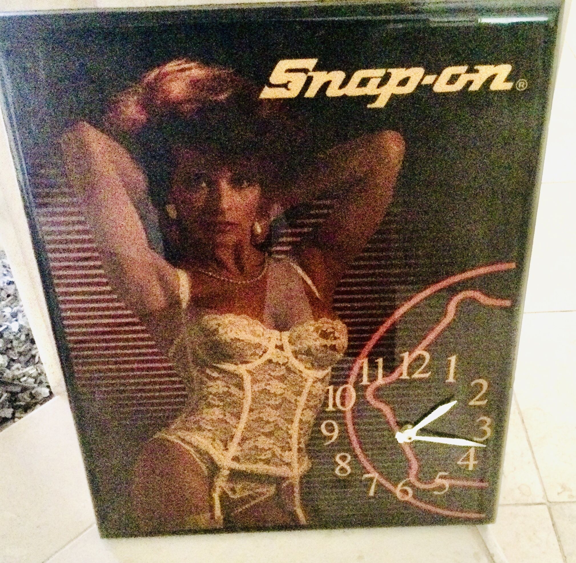 Vintage-Snap-On-Tool-Clock-Billy-Lace-Lock-City-Craftsman-New-With- Box