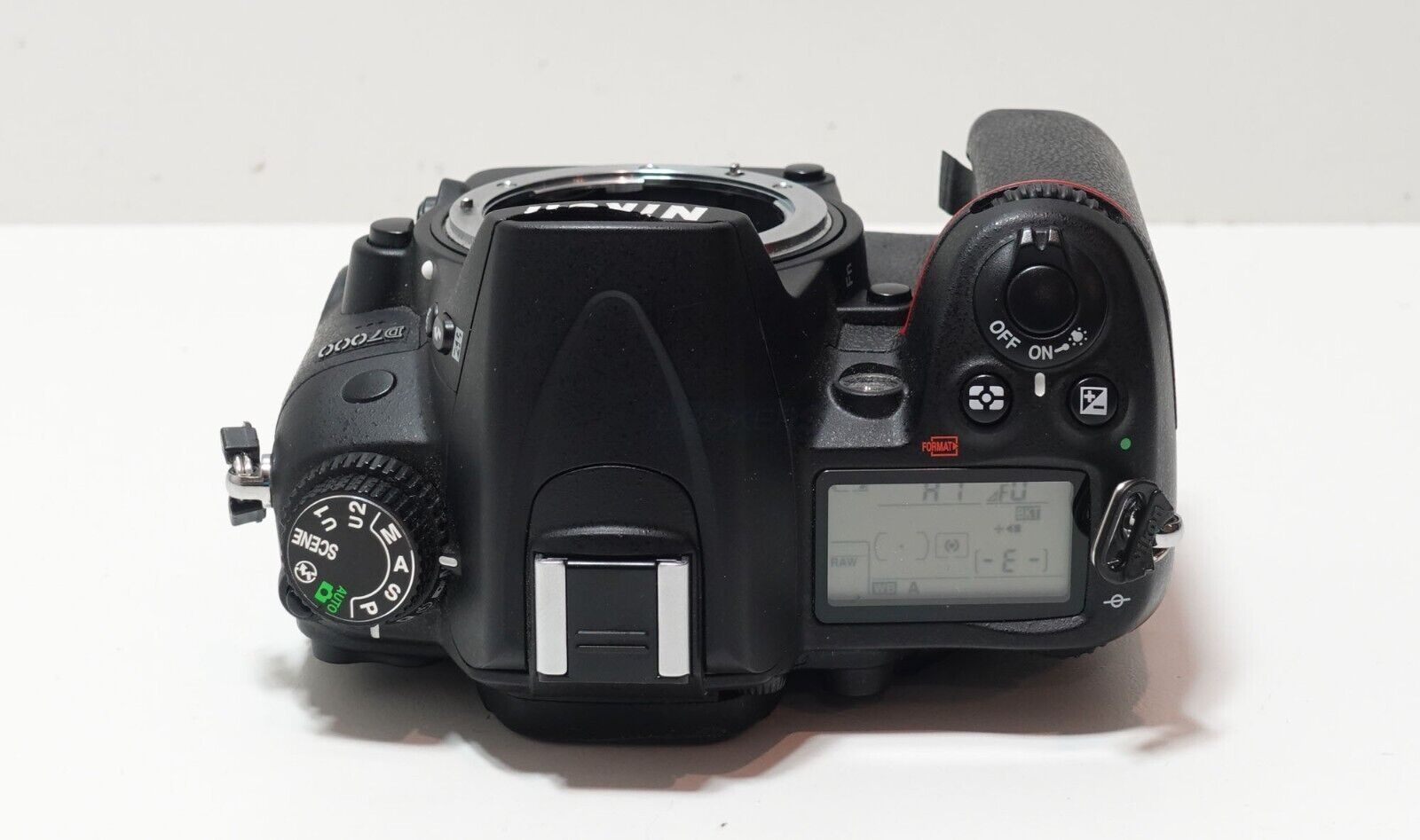 Nikon D7000 16.2 MP Digital SLR Camera Black, body only, two 16 gig