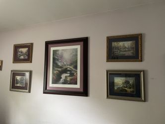 Framed Thomas Kinkade Prints 11x14