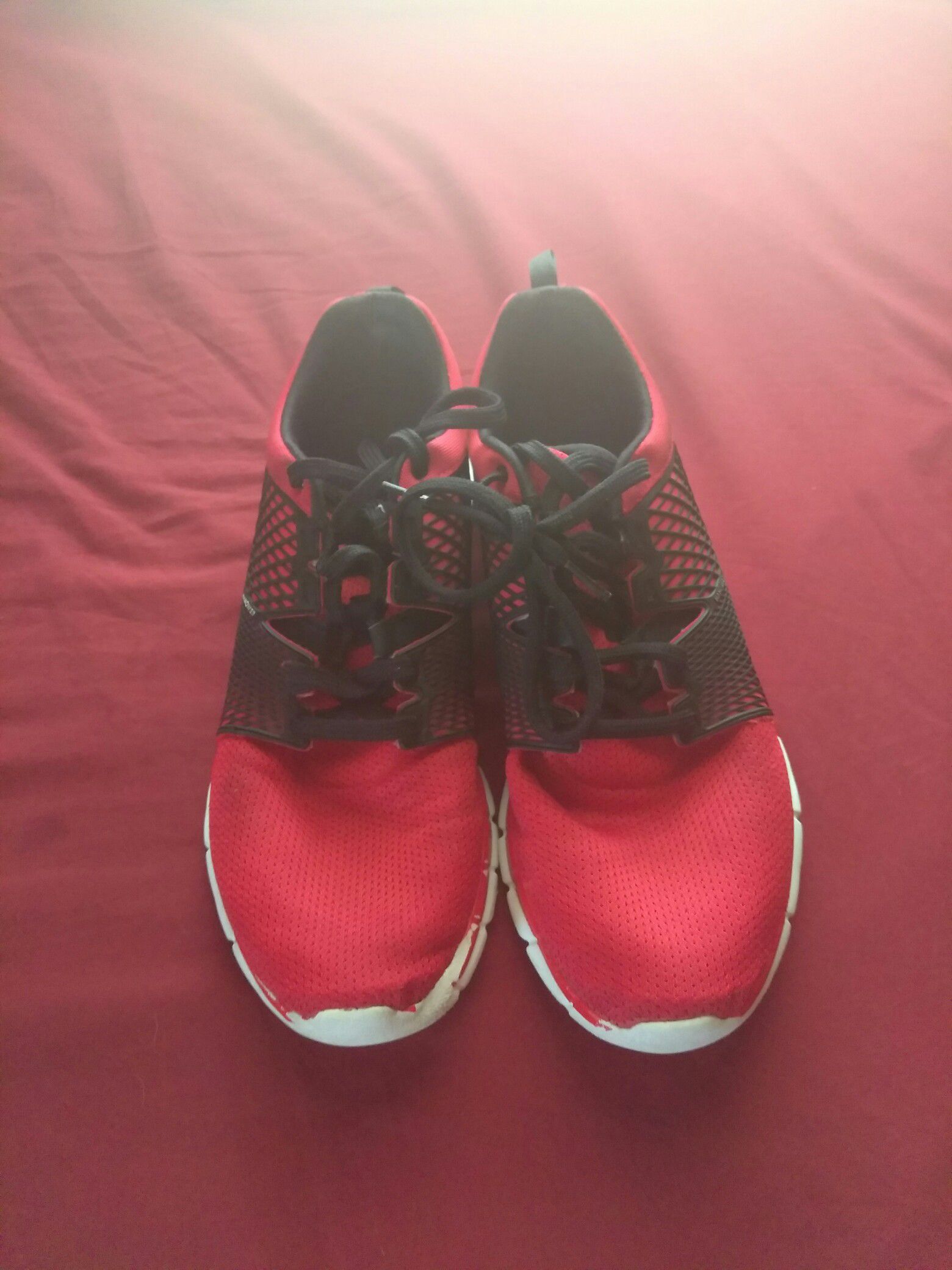 Red Reebok shoes size 10.5