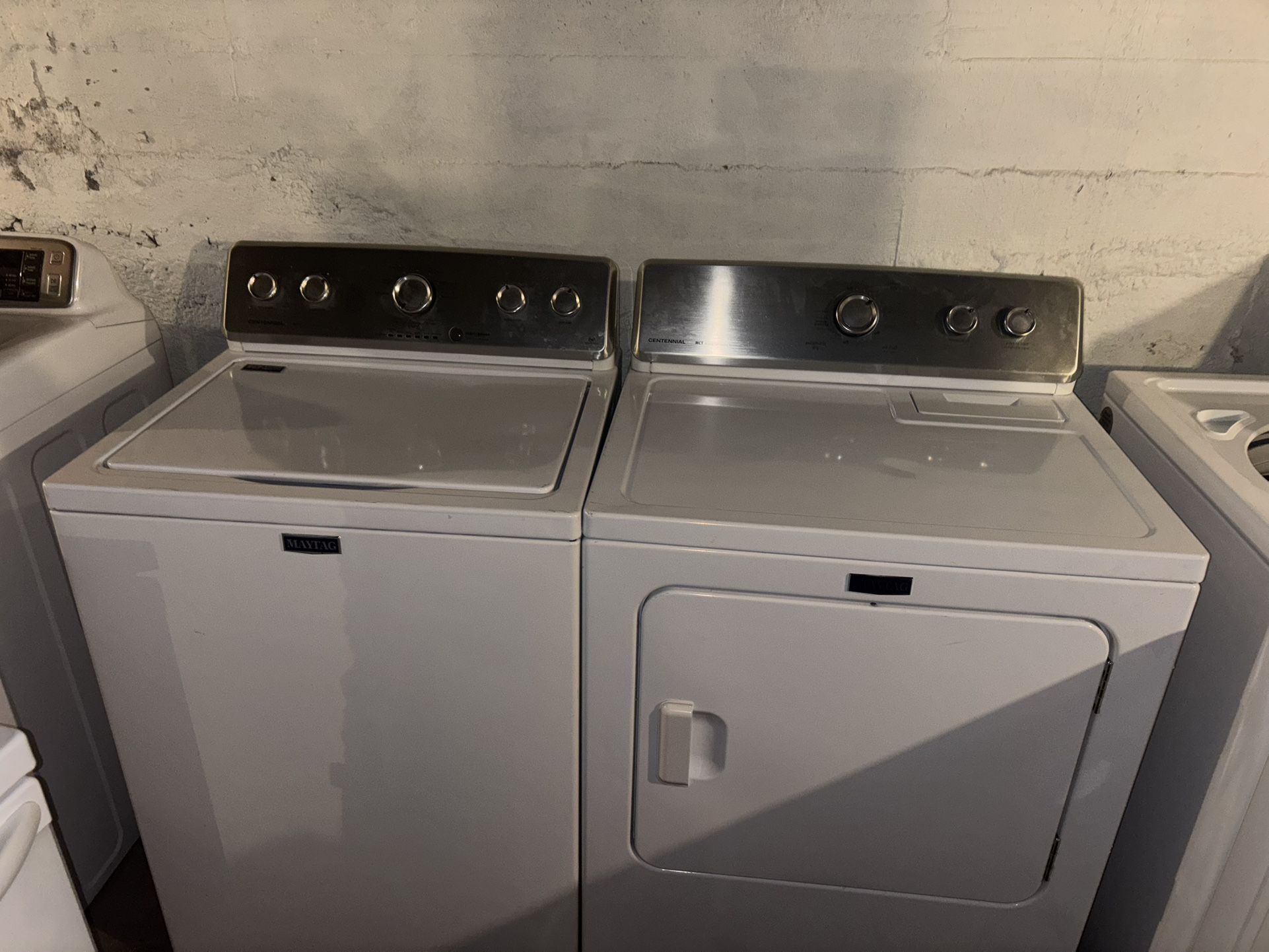 Maytag Washer And Dryer Set On Good Working Condition