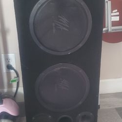 WooferBox 10inch Ma Audio Good Working Condition 