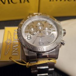 MEN'S BRAND NEW BIG FACE LUXURY 100% AUTHENTIC IN*VIC*TA CHRONO⌚️ 