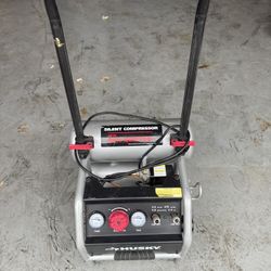 Husky 4.5 Gallon Compressor Very Quiet 