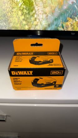 Dewalt Lithium Ion Battery 20v ~ 5ah