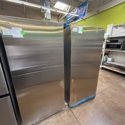 Electrolux 66” wide refrigerator built in