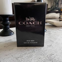 Coach black New York for men AUTHENTIC