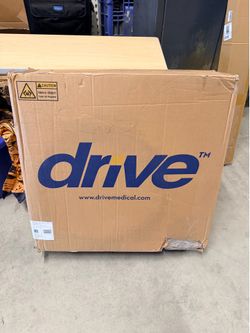 Drive Medical Folding Transport Wheelchair - Standard 18" Seat