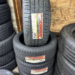 SET OF FOUR NEW TIRES 255/40/19 ARROYO GRANDSPORT ALL SEASON INCLUDING MOUNT AND BALANCE, ASK ME FOR SIZES AND BRANDS 