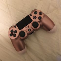 pink playstation 4 controller 