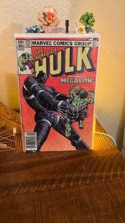 vintage 1962 Marvel Hulk comic book