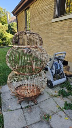 1940s Antique Bird Cage