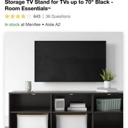 Storage Tv Stand Up To 70”