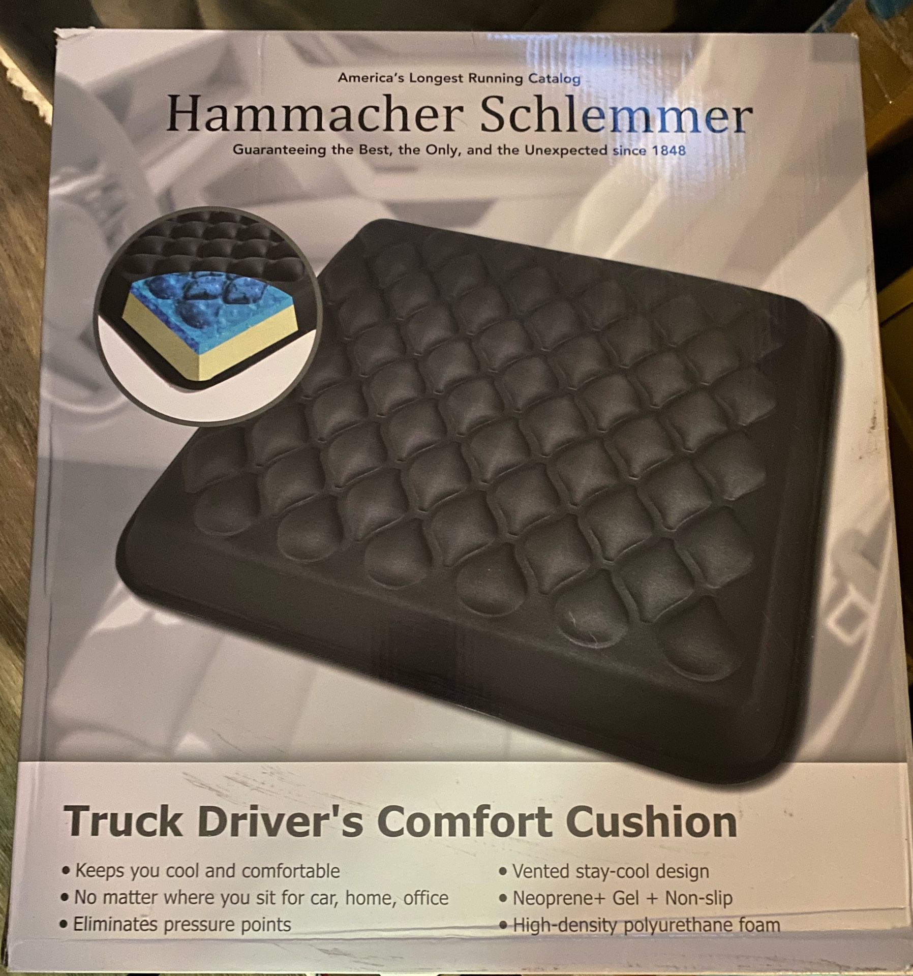 The Truck Driver's Comfort Cushion