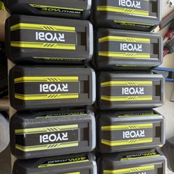 Ryobi 40v 4Ah battery