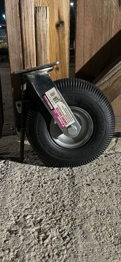 Pneumatic Swivel Caster/Rueda Giratoria Neumática