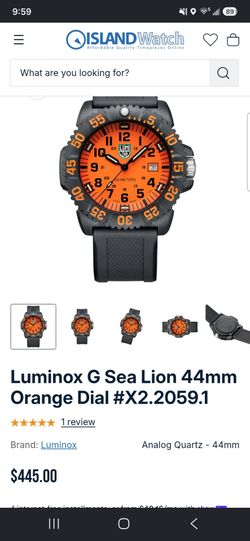Luminox 44mm watch