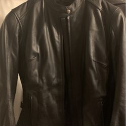 Street And Steel Women’s Leather Motorcycle Jacket