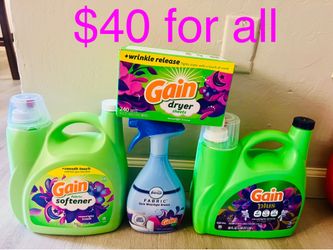 Gain detergent $40 for all 🚨PRICE FIRM‼️