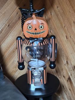 Michael's  Jack-o'-Lantern Gumball Machine Tabletop (SOLD OUT EVERYWHERE)