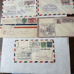 United States First Day Covers 1931-32 Set Of 5 Used