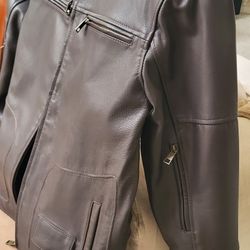 New Leather Brown Jacket (LG) 