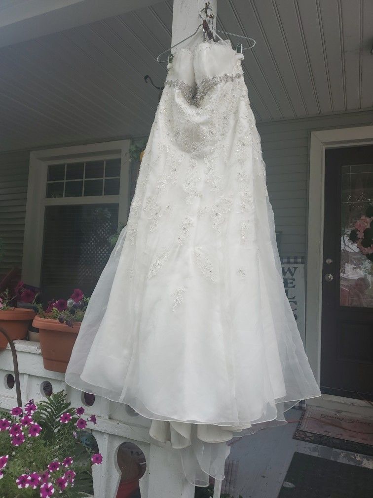 David's Bridal Wedding Dress