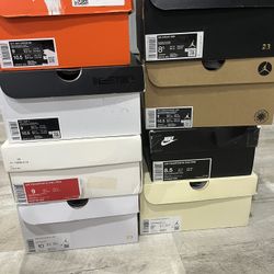 **$500** Nike Jordan Shoes Bundle. 7 Pairs Excellent Condition With Boxes Men Size 8.5-9