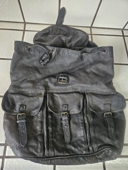 Vintage Camel Cigarette Leather Backpack for Sale in Citrus Heights, CA