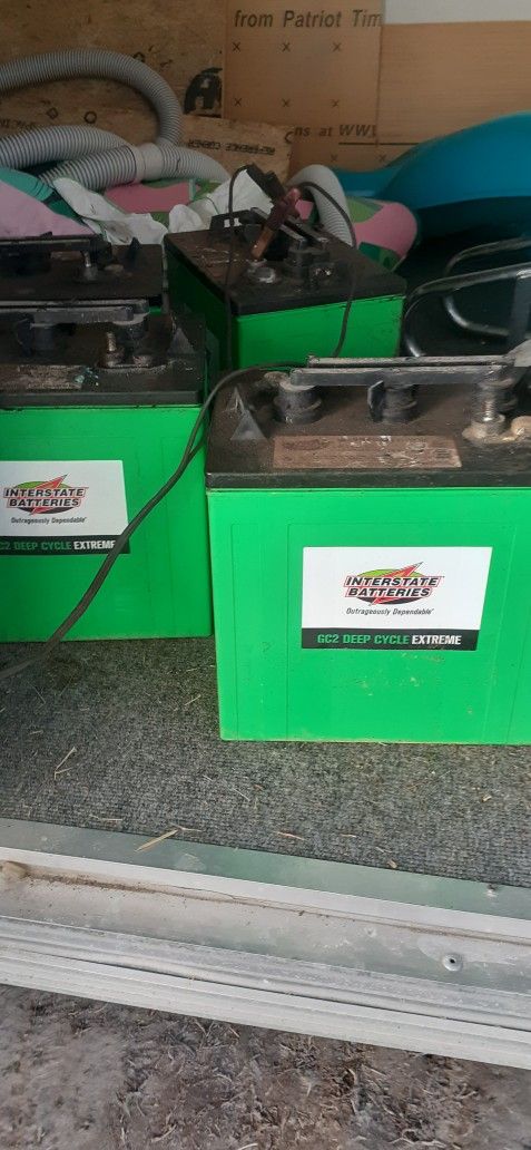 6 6v Golfcart Batteries