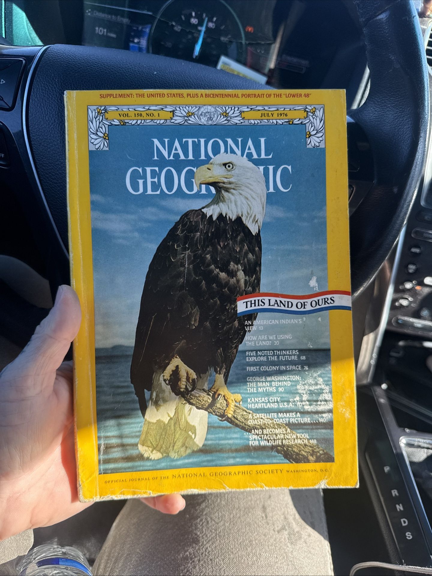 Vintage National Geographics