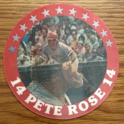 1987 Sports Flics Pete Rose