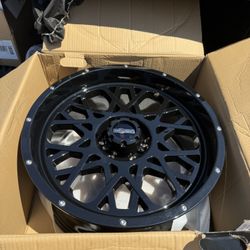 Vision 412 Rocker 20x9 6 lug Rim