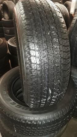 Bridgestone dueler 265/65/17