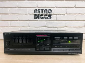 Sony TA-AX435  Stereo 5 Band Equalizer Acoustic Controlled Amplifier (serviced)