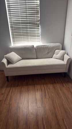 White couch