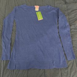 Women’s Size XXS lightweight Sweater By Lilly Pulitzer NWT 100% Linen - Cardigan