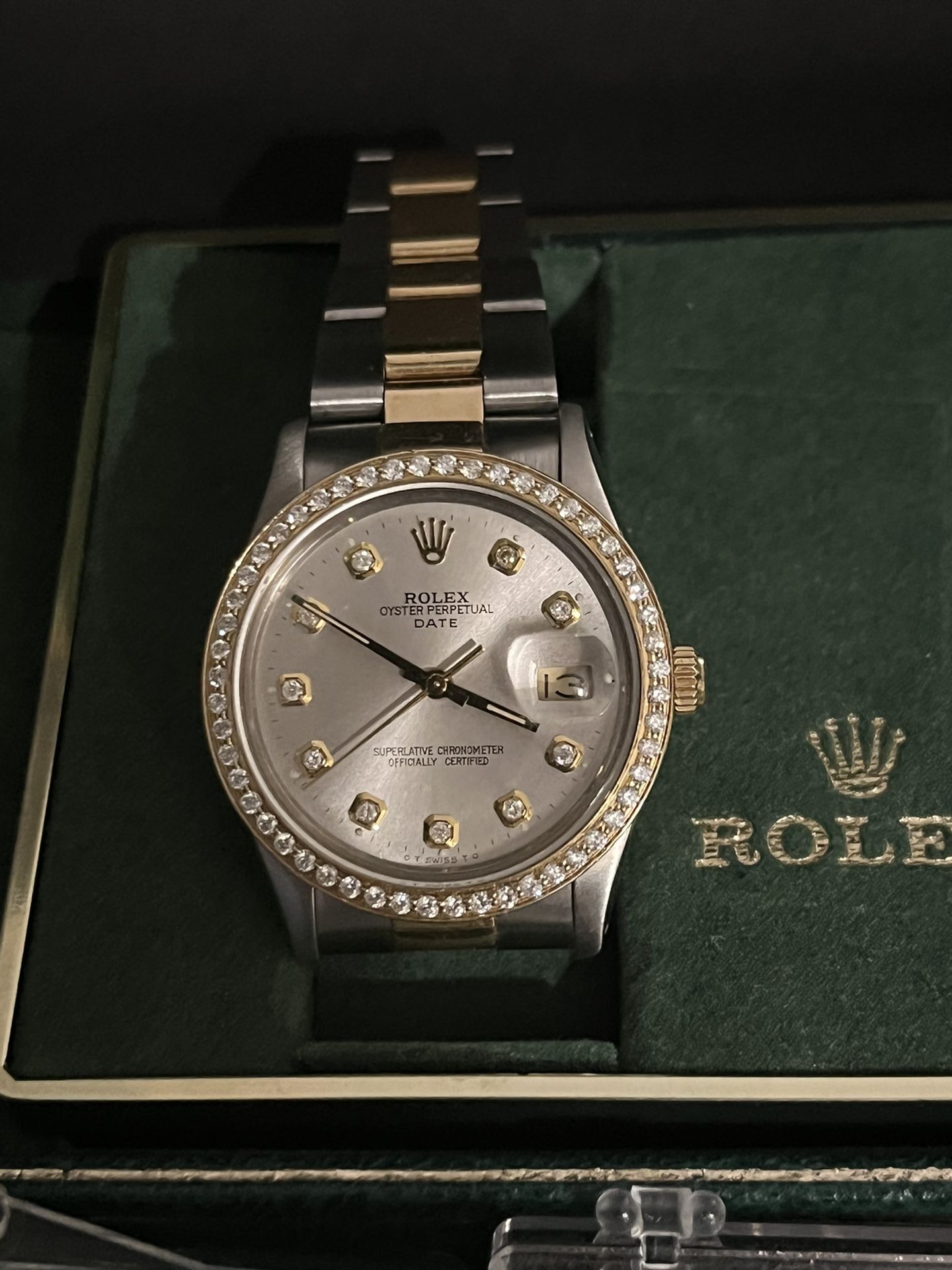 Rolex Oyster Perpetual Date 38mm (two tone)