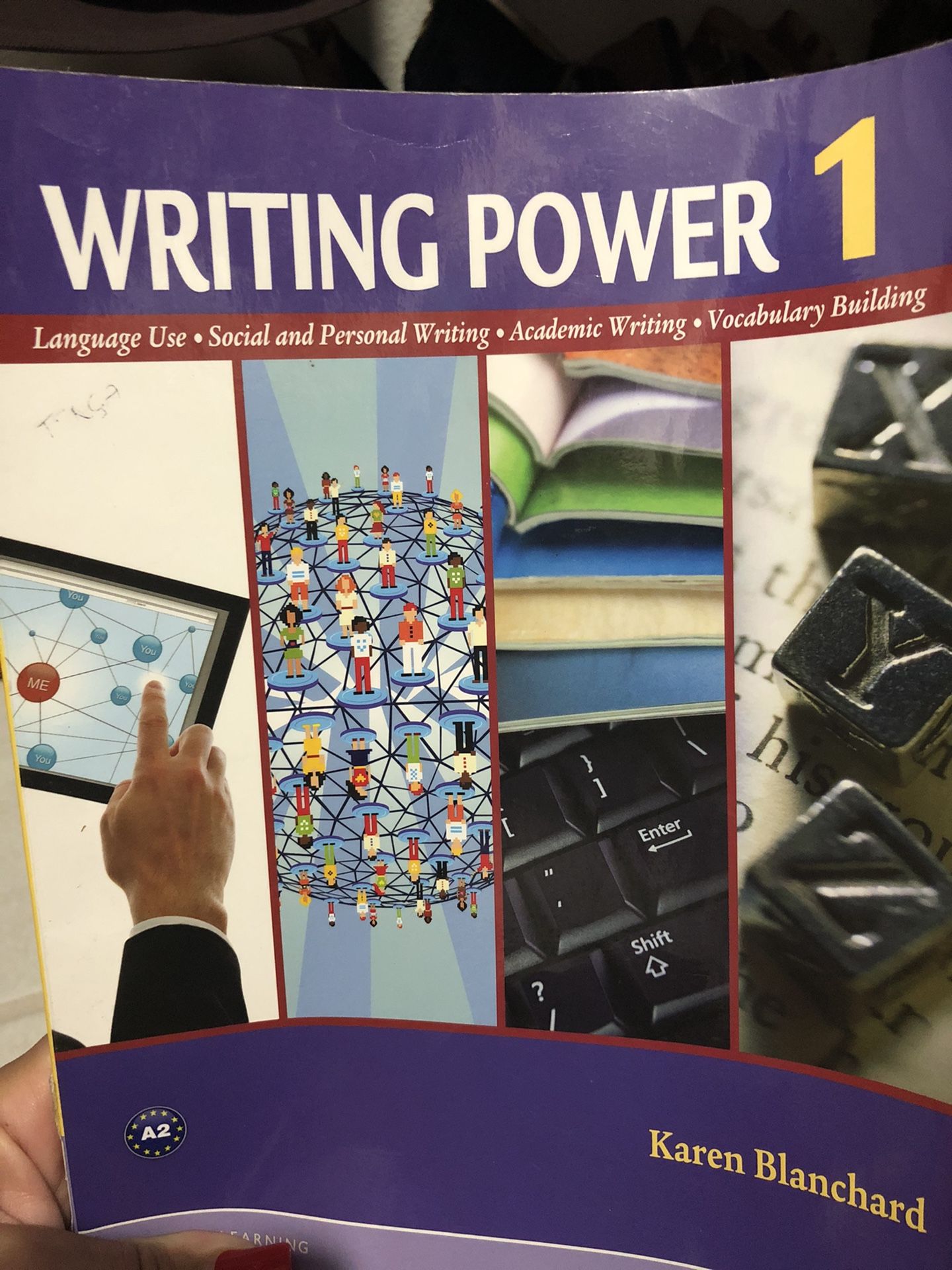 Writing Power 1 - Student Book by Karen Blanchard, Sue Peterson,