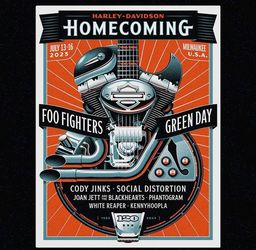 Foo Fighters And Green Day July 14th