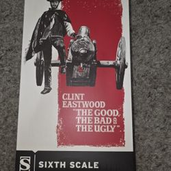 1/6 Sideshow Clint Eastwood Figures For Sale.